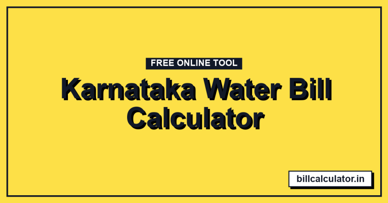 Uttarakhand Water Bill Calculator 2026 (Jal Sansthan)